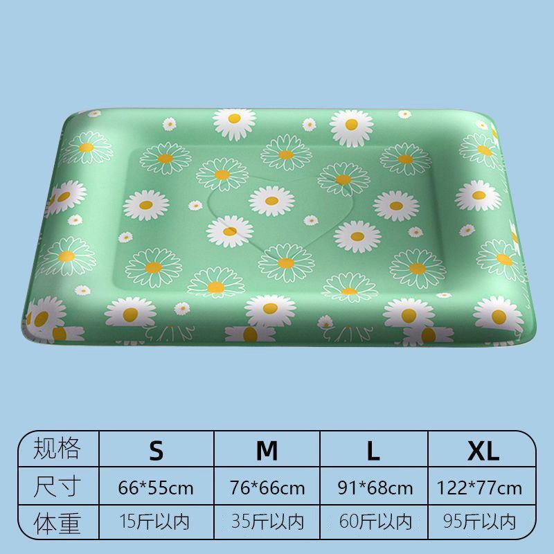 新款宠物冰垫猫咪睡觉用夏季降温冰窝防撕咬狗窝夏天凉席垫子狗狗