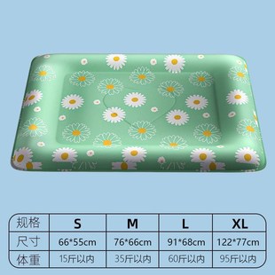 新款宠物冰垫猫咪睡觉用夏季降温冰窝防撕咬狗窝夏天凉席垫子狗狗