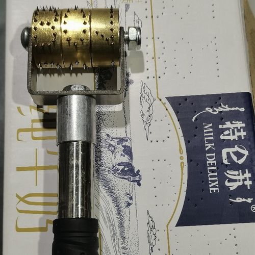 针刺防串货滚章无需油墨数字字母可任意更换组P合啤酒牛奶纸箱滚