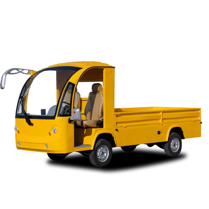 电动平板车搬运车四轮拉货车载重王厂区货车车间运输自卸车牵引车