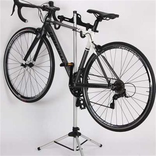 自行车停b车架山地公路自伸缩式单车挂架展示架三角立式可调维修
