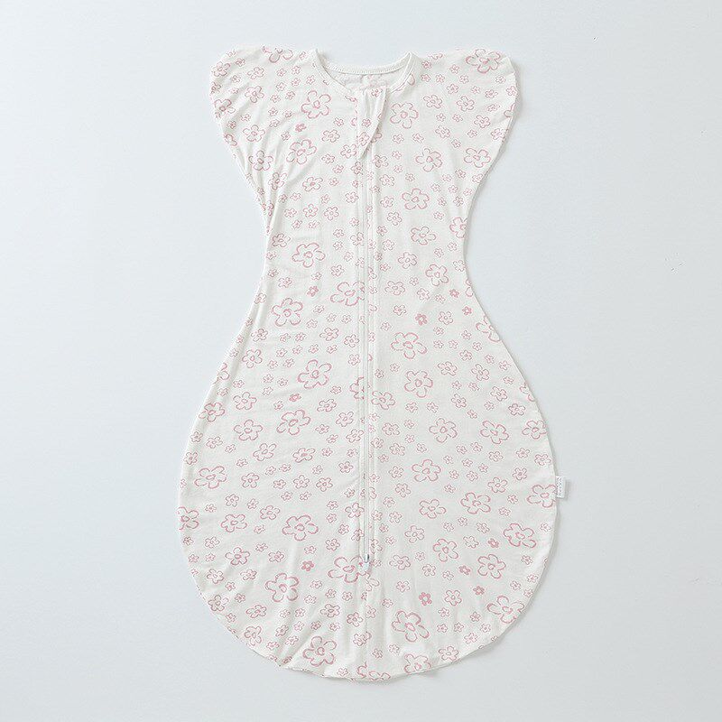 婴儿防惊跳睡袋超薄款防抓脸襁褓宝宝夏季产房包巾初生儿过渡睡袋