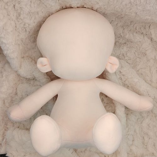 青柠现货无属性明星棉花娃娃s素体长腿福瑞体40cm60cm仿一番赏坐
