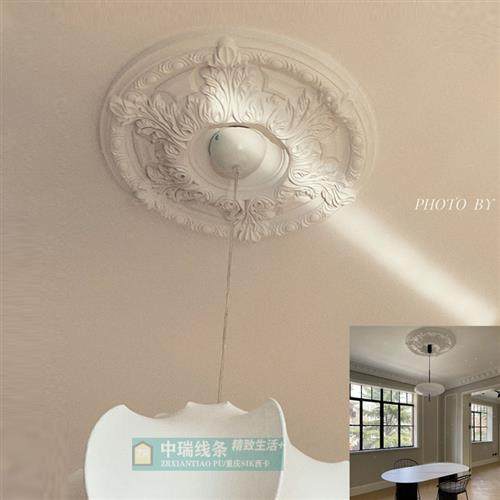 新款PU灯盘一尺多款吸顶灯池装饰材料天花板造型仿石膏线圆形雕花,基础建材,相框线条,淘宝优惠券,粉丝福利购,淘宝优惠卷