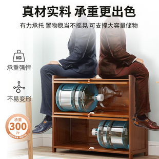 书架置物架落地书柜家用现代简约带门防尘简易落地多层靠墙收纳架
