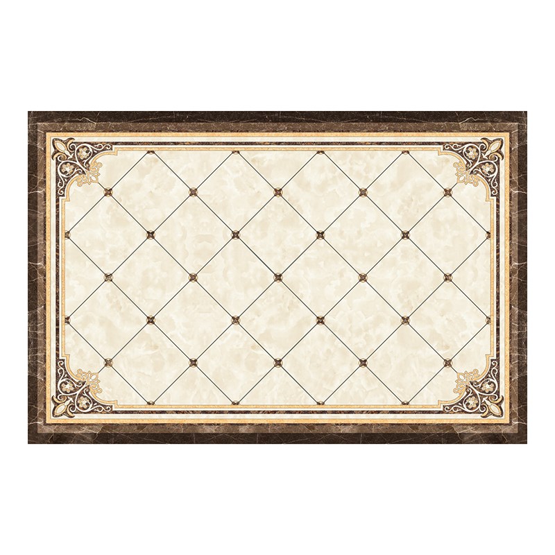 瓷砖自粘贴纸地面翻新遮丑大理石图案走廊过门石客厅厨房欧式地贴