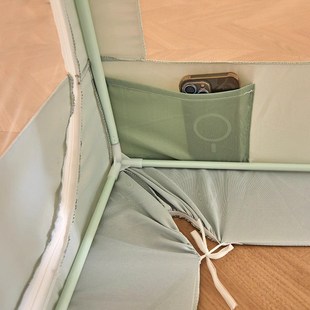 子母床蚊帐上下铺高低床遮挡帘儿童双层宿舍用遮光床帘全包一体式