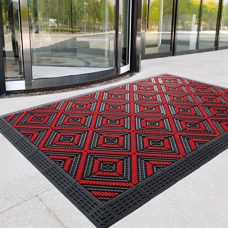 商用酒店大门口地毯室外入户门地垫防滑吸水商场进门迎宾除尘脚垫