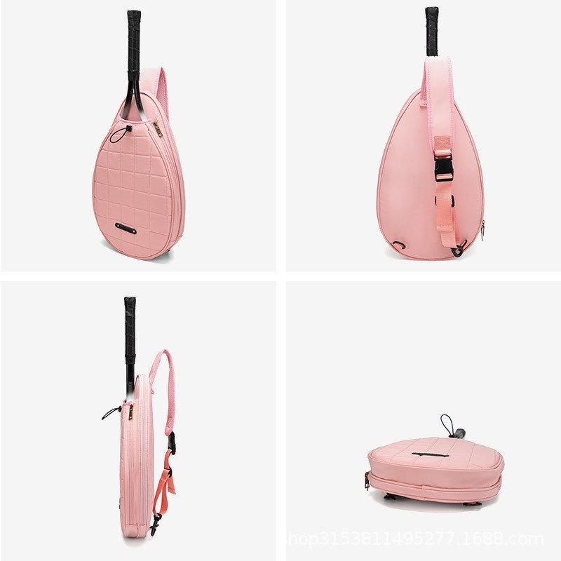 羽毛球包2024新款女高颜值单肩斜挎儿童手提运动男款大容量网球包