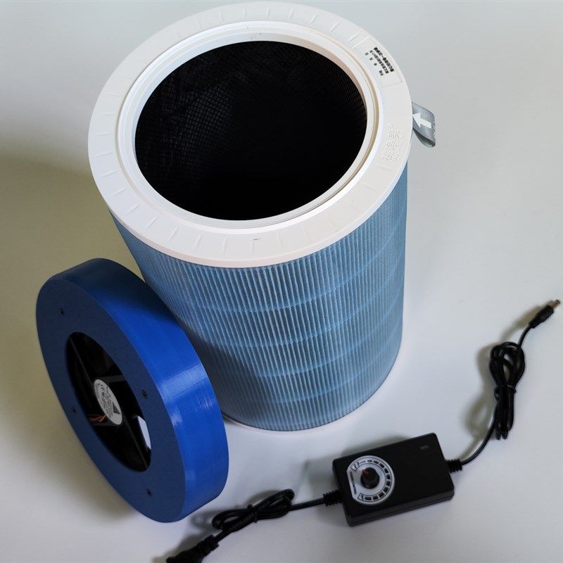 静音DIY手工大风量空气净化器车载家用室内除烟味甲醛