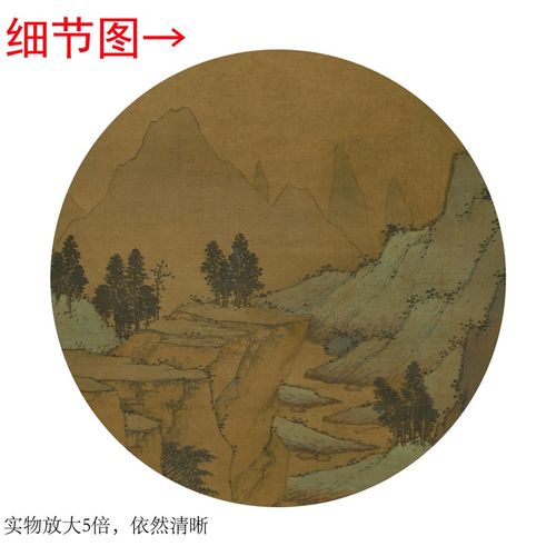 明 沈周《桐荫玩鹤图》客厅书房茶室装饰画挂画玄关水墨高清卷轴