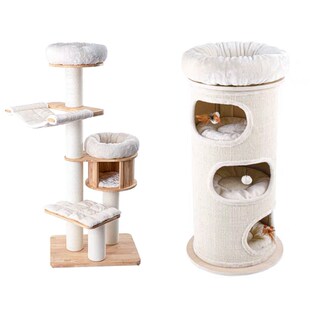 蜜罐猫邮筒猫爬架猫窝猫树跳台抓柱剑麻桶多层猫架磨爪玩具猫咪