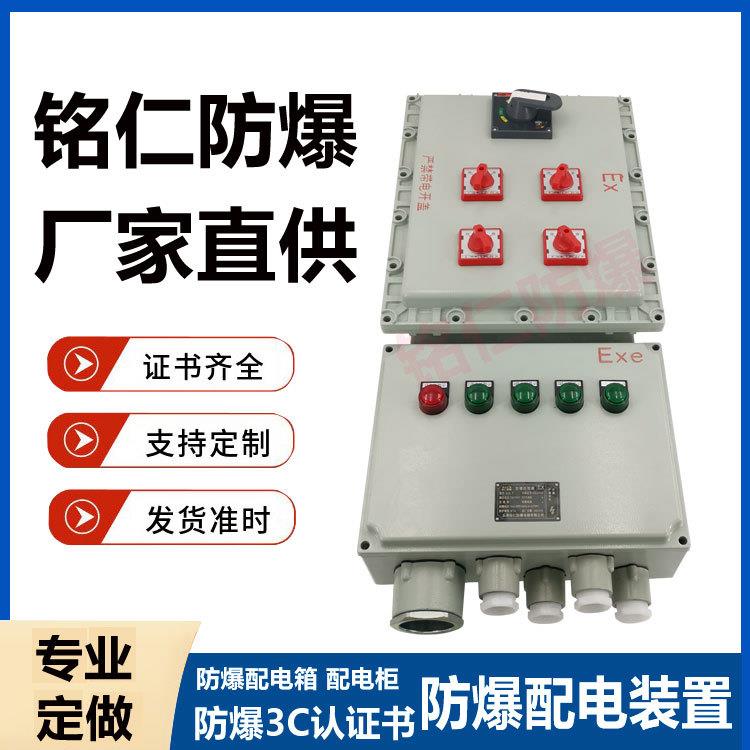 BXMD防爆配电箱防爆接线箱动力照明防爆开关电源插座箱检修控制柜