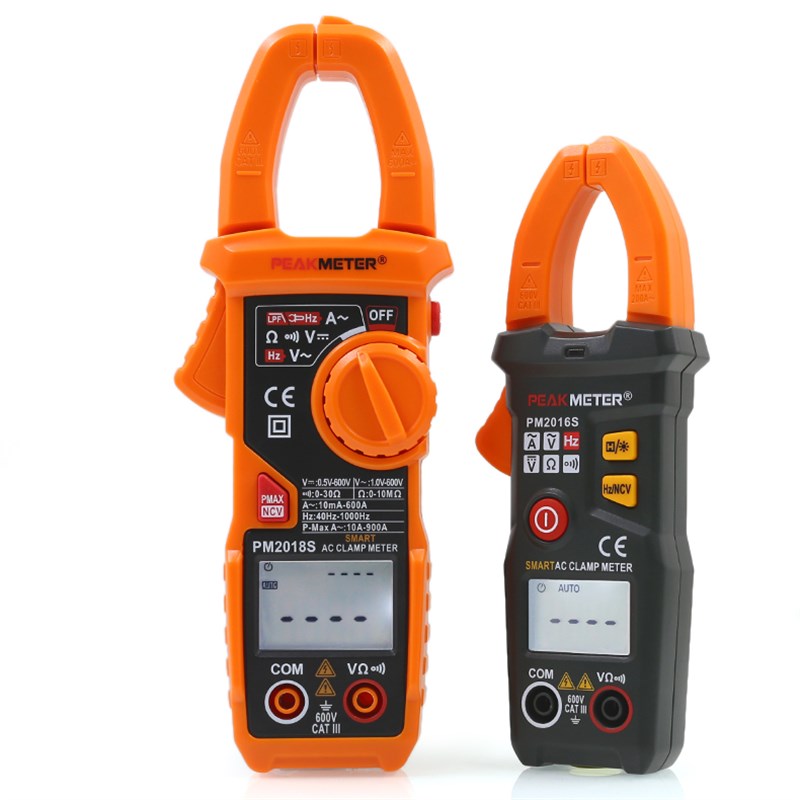 华谊PM2018S 2118S交直流全自动智能防烧数字钳形表万用表电流表