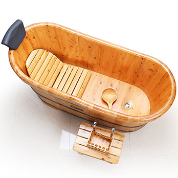 泡澡木桶浴桶成人大洗澡木桶浴盆柏木质实木浴缸加厚药浴木桶