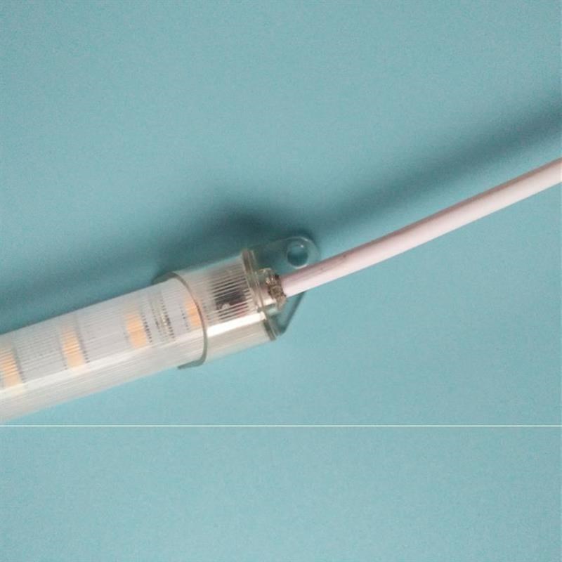 吊顶节能灯管光带客厅创意熟食店柜台线灯L防水硬灯条鲜肉店冷藏