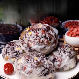 手作五黑包粘豆包素体轻食代餐早晚餐类五黑杂粮健康饱腹速食充饥