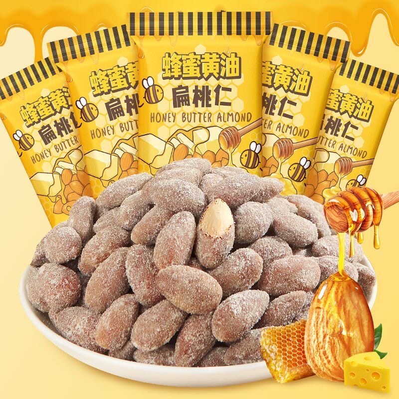 蜂蜜黄油扁桃杏仁巴旦木汤姆农场