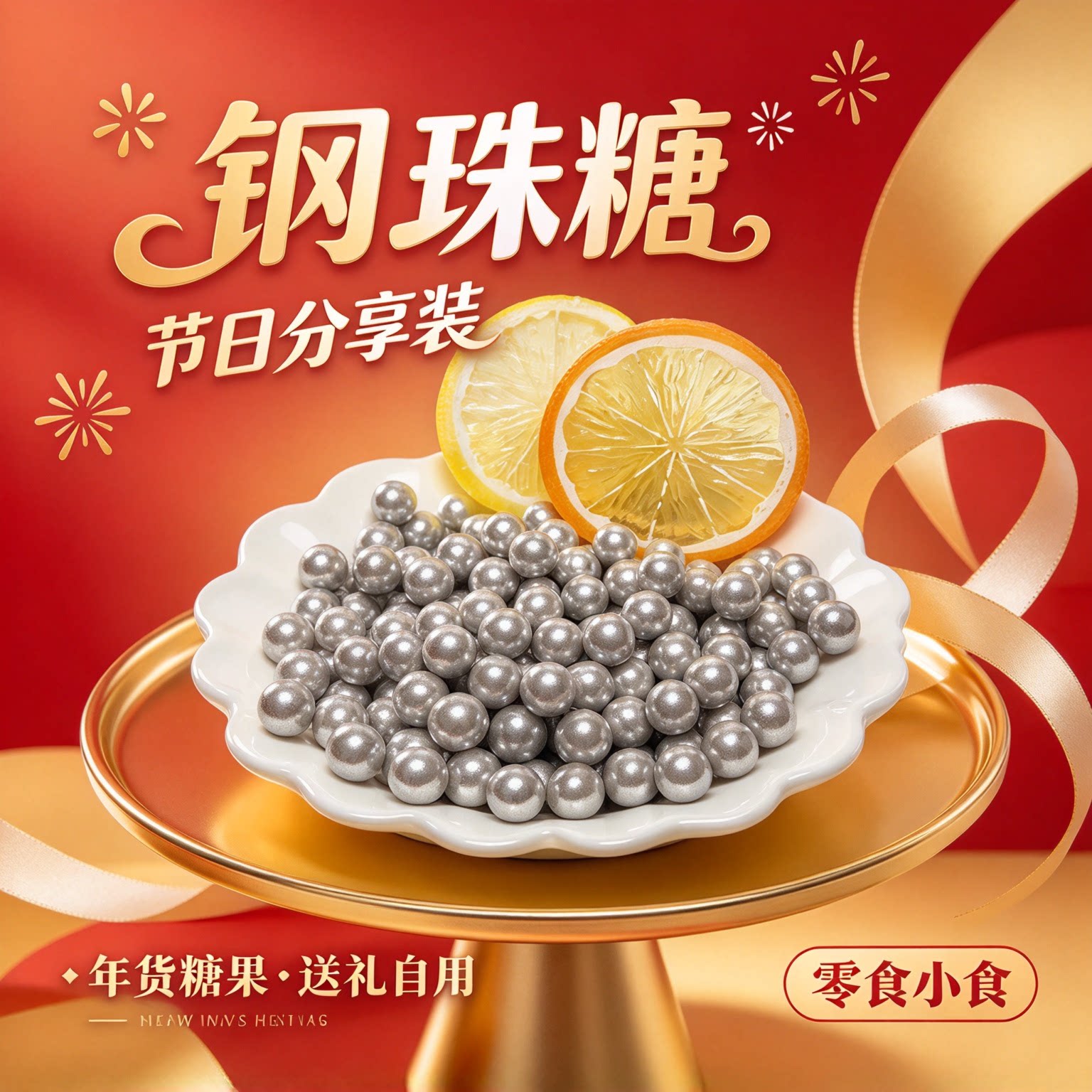 钢珠糖可乐味可食用弹薄荷diy装饰恶搞蛋糕整蛊搞怪搞笑后悔糖