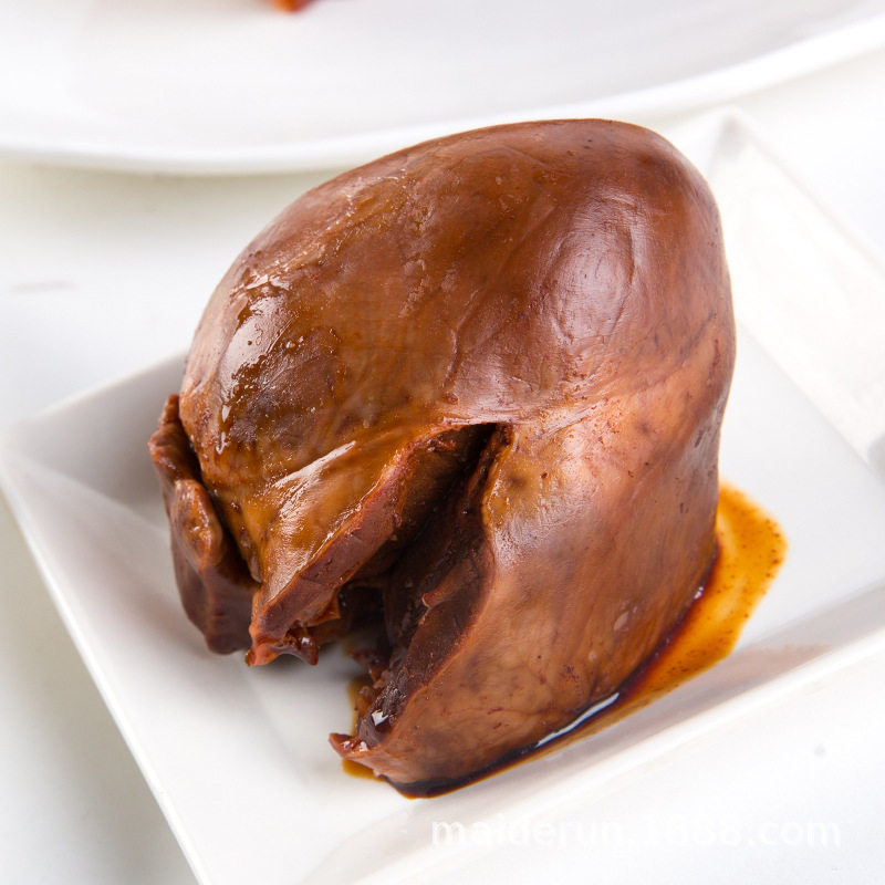 五香卤猪心熟食猪肉类真空袋装商用餐饮家用卤味休闲解馋下酒菜