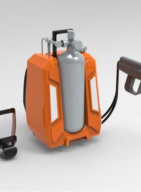 MPB18新能源充电桩应急灭火 MPB18背负式空呼泡沫灭火两用装置