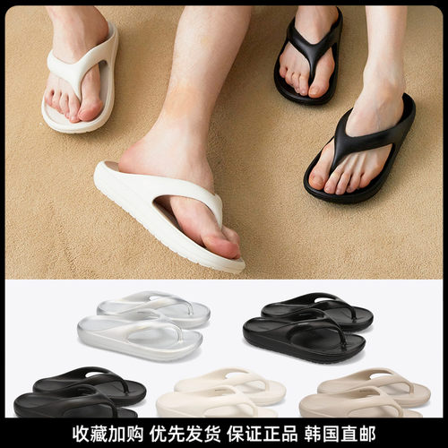 韩国直邮男女防水运动人字拖