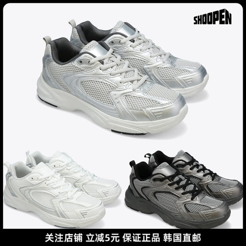 SHOOPEN网面厚底春夏跑步老爹鞋