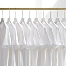 T恤100%纯棉2025新款 打底衫 纯色男女同款 体恤衫 吸汗透气夏季 短袖