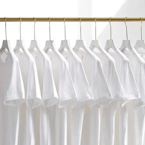 短袖T恤100%纯棉2025新款纯色男女同款吸汗透气夏季体恤衫打底衫