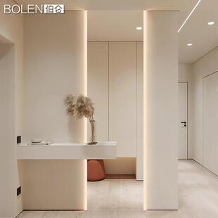 通顶镜柜浴室长镜衣帽间智能镜子穿衣镜led发光美容店镜子 BOLEN