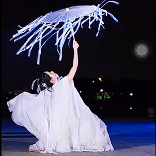 透明油纸伞流苏伞难却舞蹈伞舞台跳舞表演伞儿童拍照伞古风道具伞