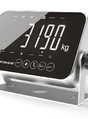 上海耀华XK3190-A33E称重显示器电子地磅仪表高精度台秤表头大字