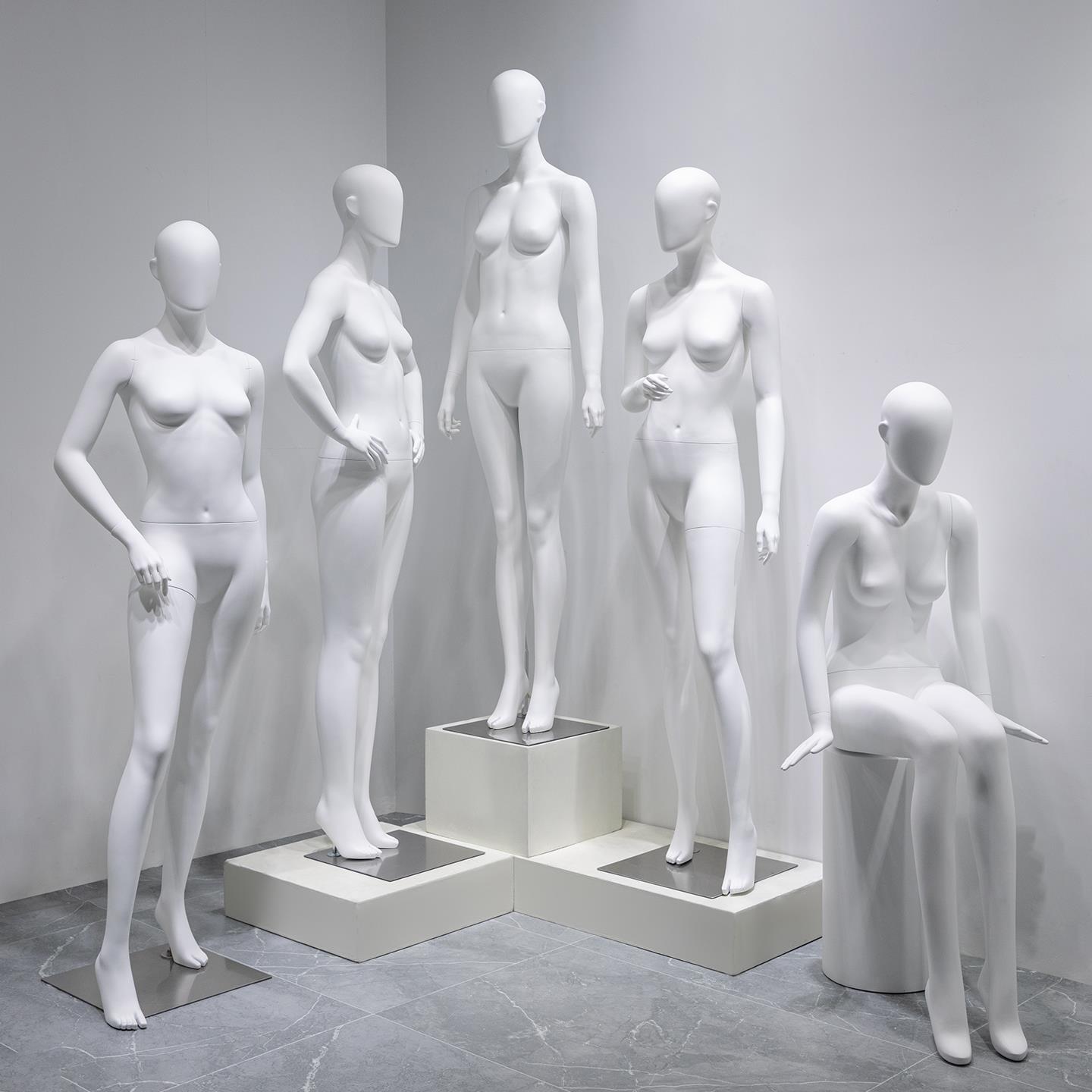 ICICLE之禾服装店全身假人体模特道具女装橱窗人偶半身人台展示架