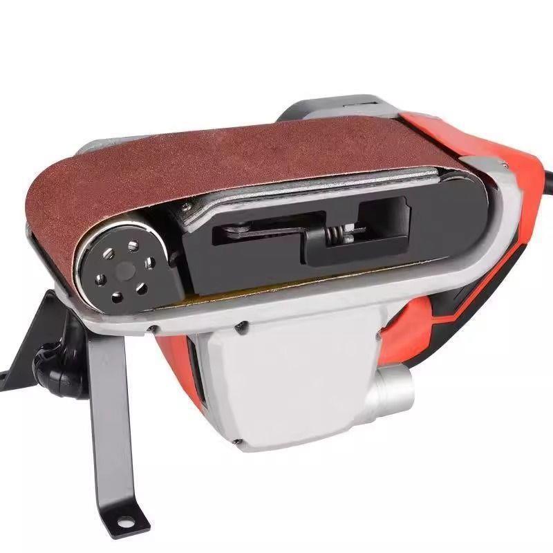 4寸砂带机机手提砂光式机SLX坦克砂机平面打磨带大功率木工砂纸机