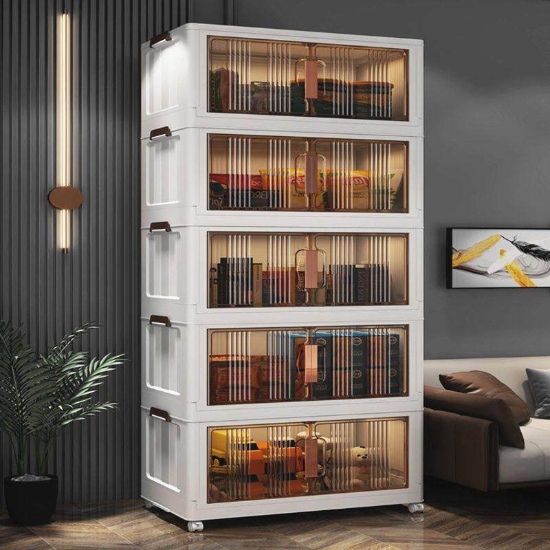 可折叠收纳箱开门式家用收纳柜衣服衣物被子收纳储物盒多层整理箱,收纳整理,鞋柜,淘宝优惠券,粉丝福利购,淘宝优惠卷