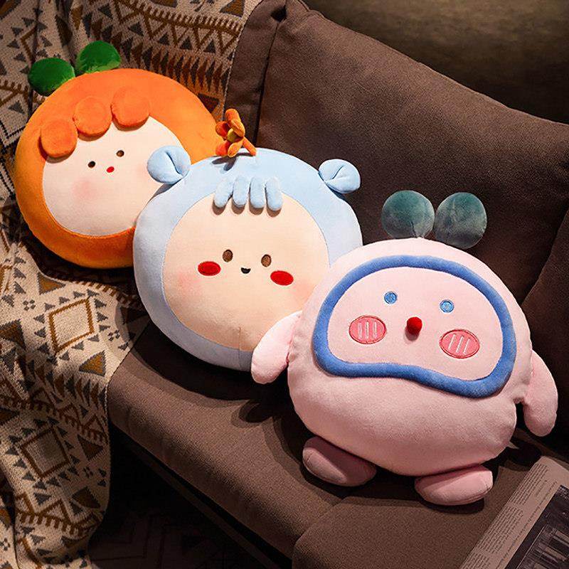 团子抱枕被子两用新款可爱多功能折叠毯子二合一办公室午睡汽车载,居家布艺,抱枕被,淘宝优惠券,粉丝福利购,淘宝优惠卷