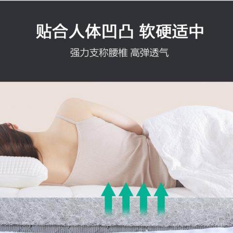 健康黑科技4D空气纤维床垫折叠透气可水洗可定制酒店宿舍瑜伽飘窗