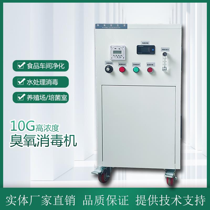 小型臭氧发生器10-30克臭氧消毒机工业食品厂车间冷库杀菌水处理