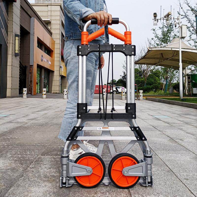 2025可携式拉杆车折叠手拉车快递搬运车家用行李车购物买 菜车拖,收纳整理,便携购物车,淘宝优惠券,粉丝福利购,淘宝优惠卷