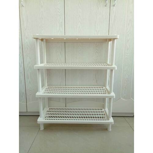 组合式简易鞋架多层创意家居宿舍塑料鞋柜鞋子收纳层架子整理置物