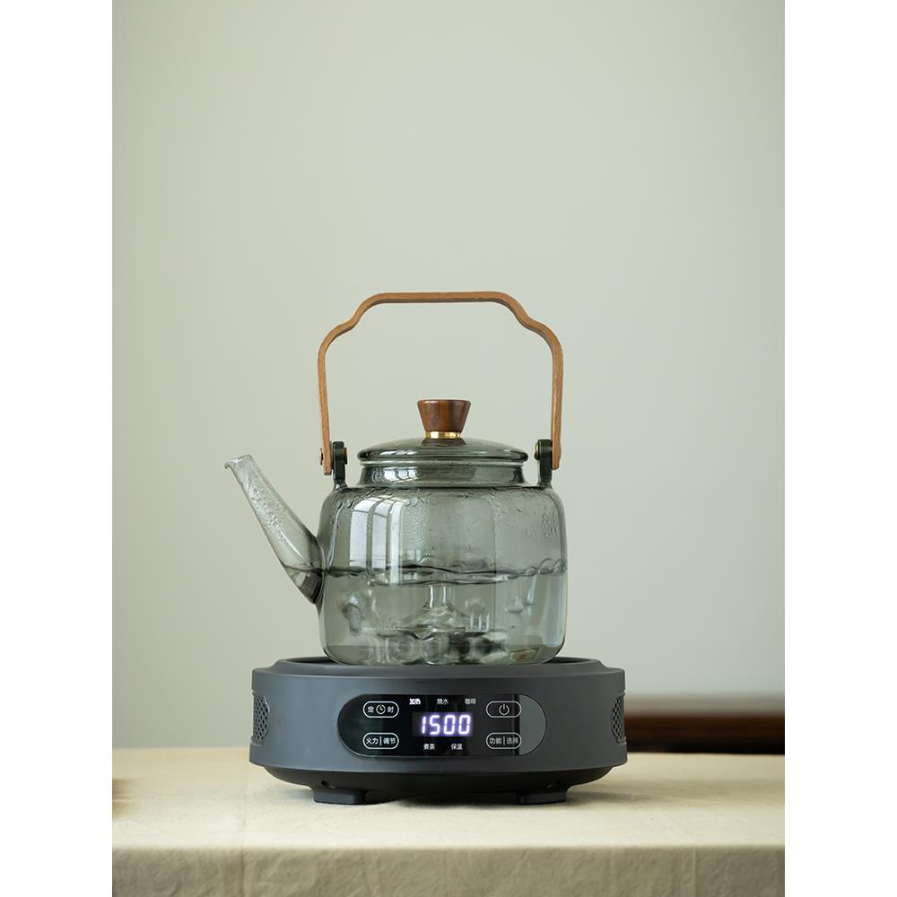 煮茶电陶炉小茶炉玻璃壶煮茶器家用套装2025新款小型烧水炉电热炉