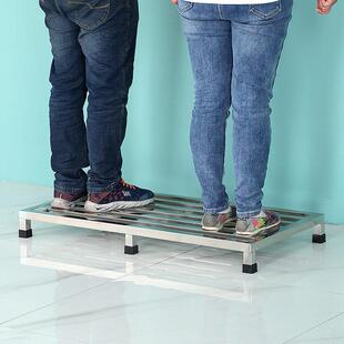 厨房不锈钢仓库货架储物间架置物站货架子承重强落地防潮垫高架