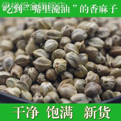 甘肃特产天水麻子大粒人吃食用大颗粒火麻籽新货即食炒货零食