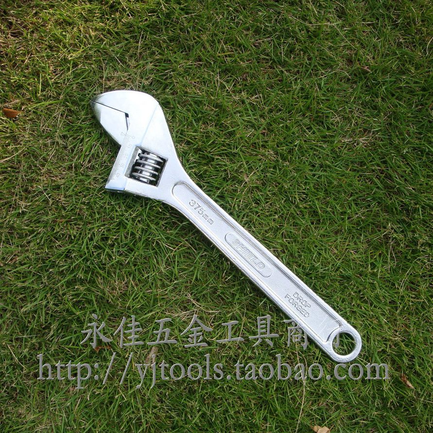 15寸375*45mm 斯尔得活动扳手/活络扳手/活扳手 电镀 带刻度