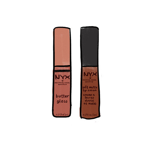 nyx唇釉黄油唇蜜唇油唇泥小样