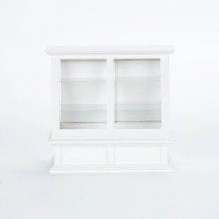 蛋糕推拉门玻璃柜 12dollhouse娃娃屋配件迷你商场甜品店场景