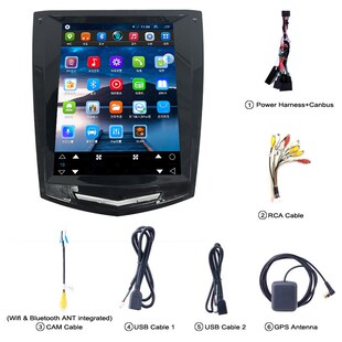 适用于凯迪拉克ATS ATSL CTS XTS SRX 导航中控大屏carplay导航