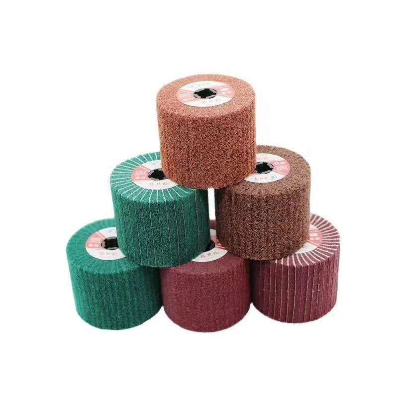 计然之拉丝轮不锈钢拉丝金属铜铝拉丝尼龙轮拉丝百洁布打磨镜面抛