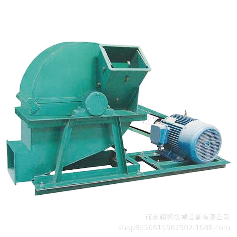 干湿两用木材粉碎机 出料粗细可调的木屑机 杨树柳树桐木粉碎机