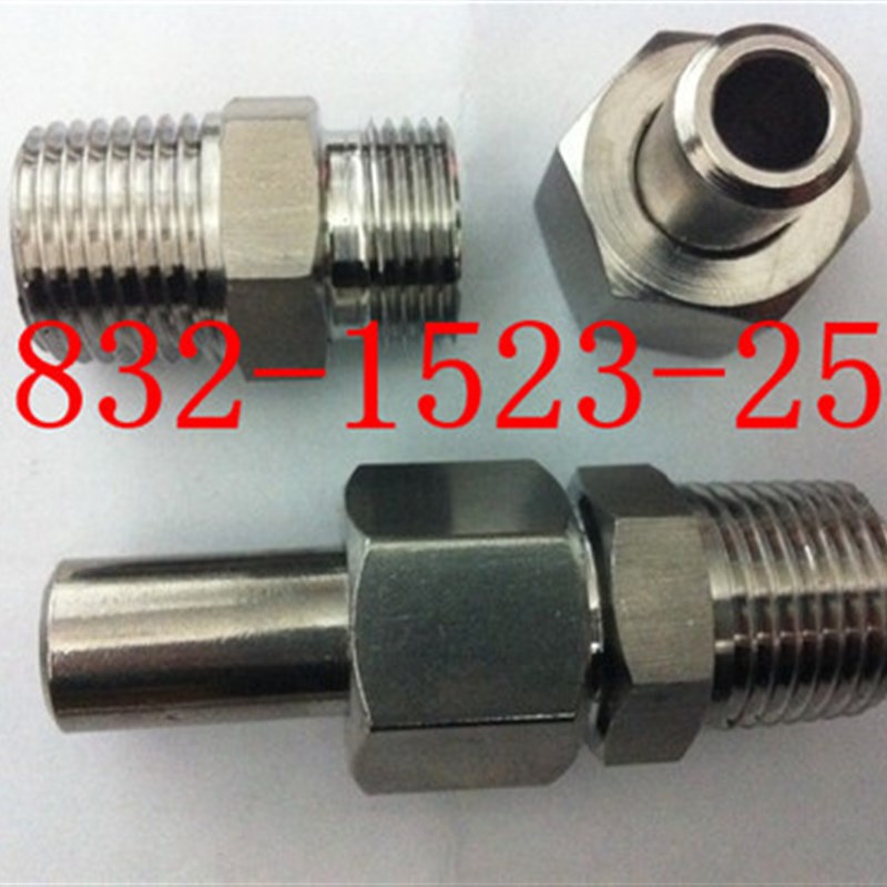 304不锈钢六角内丝焊接式活接头管螺帽底座PN63 G1/2-14mm L=80mm